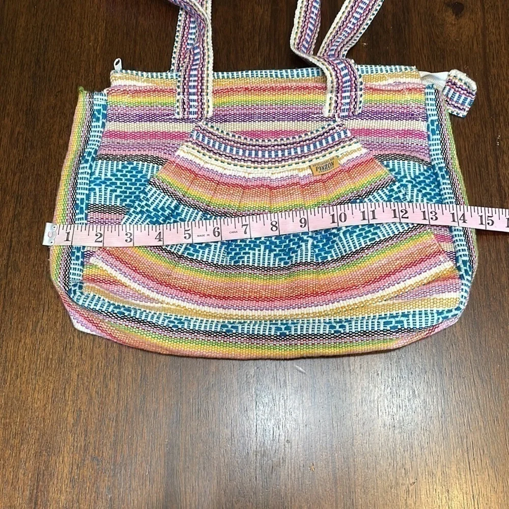 Pinzon artisan embroidered shoulder bag